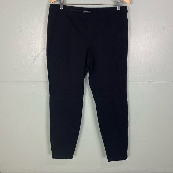 Eileen‎ Fisher Black Pull On Pants Sz L - Picture 1 of 8